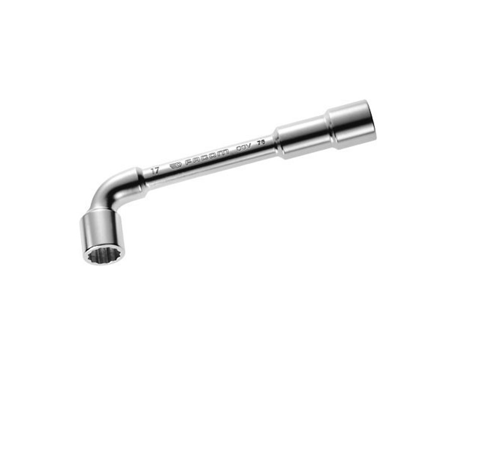 Clé à pipe débouchée forgée 12 pans x 6 pans 19mm Facom | 76.19